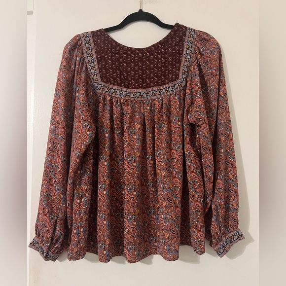 Gap size M flowy boho blouse (F102) - Picture 6 of 9